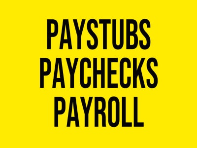 Adp Paystub, paycheck, payroll, report w2,w3 form and payslip | Upwork