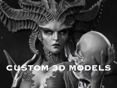 3d model sculpt 3d stylized character 3d character miniature painting