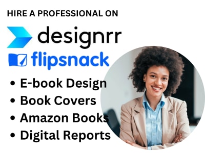 Ebook cover design, digital magazine and many more on Designrr, Flipsnack
