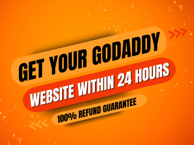 A Professional GoDaddy Website and Redesign your GoDaddy Website with SEO