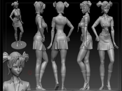 3d print Model, figurine, Miniature figure, Warhammer character painting