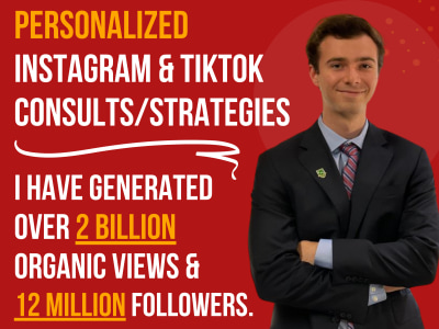 TikTok/Instagram Strategy Plan & Consultation