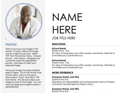 A tailored Resume and LinkedIn Profile