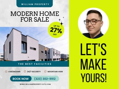 Professional Real Estate FLYER | SOCIAL MEDIA KITS Design