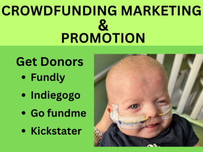 Massive Crowdfunding Campaign Donors, Crowdfunding Promotion, Backers