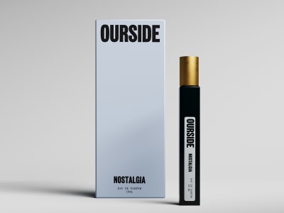A photorealistic rendering of your cosmetic product on a studio background