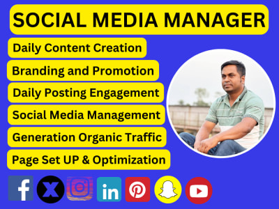Social Media Manager | Social Media Marketer | Social Media Marketing