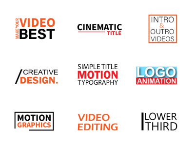 Kinetic typography, motion graphics and explainer video in 24 hours