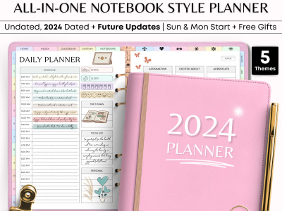 Custom Hyperlinked Digital, Printable Planner/Journal Etsy