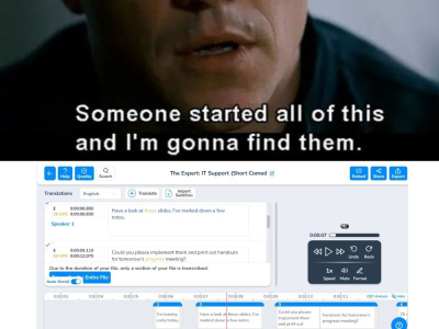 Subtitles and captions in your video. Lots of languages accepted.