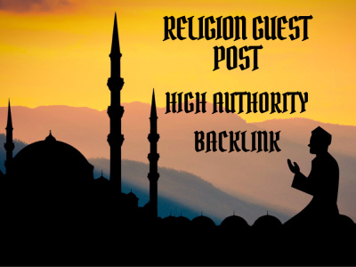 Religion guest post high authority backlinks