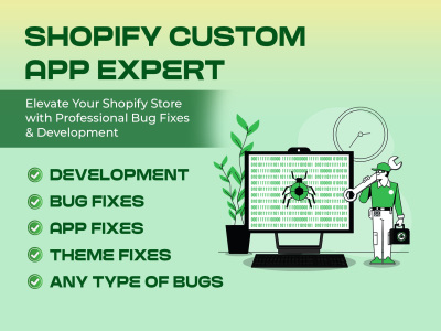 A Shopify Custom APP, Shopify App Expert, Custom App Coding, eCommerce App