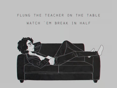 Modern hand drawn lyrics video