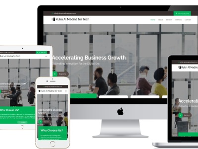 A responsive and optimized business/personal website | Upwork