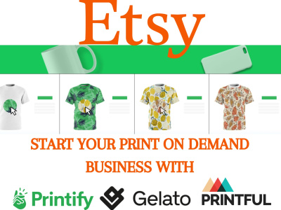 Print on demand store setup using printfull, printify and more | Upwork