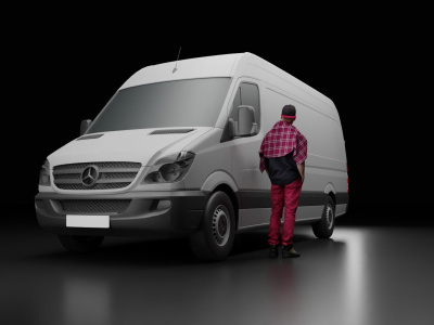 A Professional Automotive Product Rendering