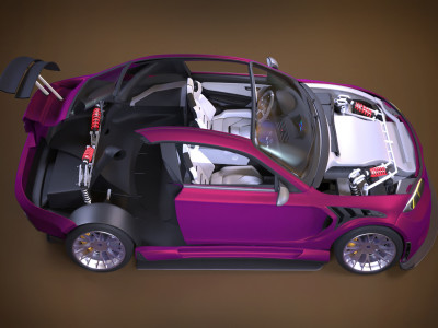 Automotive Visualization | BMW Car 3D Modeling & Rendering