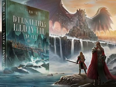 A fantasy, Sci fi and Realistic book cover design