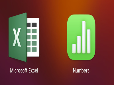 Every Type of work on Microsoft Excel and Apple Numbers Spreadsheets.