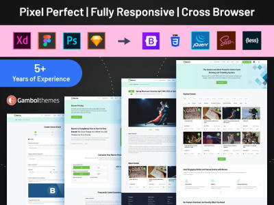 Responsive HTML/CSS/jquery developer, psd to html bootstrap5 | Upwork
