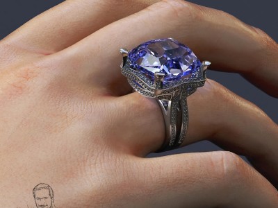 Photorealistic Jewelry CAD Designs, Digital Sculpting ,3D and Renderings