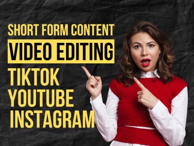 SHORT FORM VIDEO EDITOR FOR INSTAGRAM, TIKTOK AND YOUTUBE | Upwork