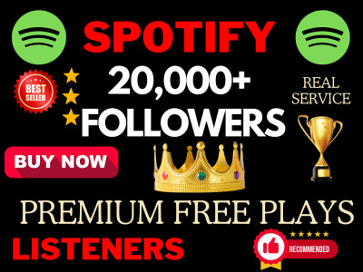 Spotify Music Viral Organic Promotion And Followers Engagement