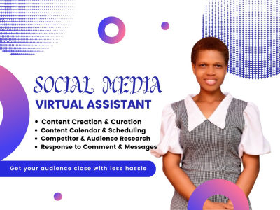 A social media virtual assistant to help with your social media accounts