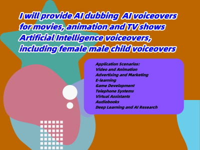 AI Dubbing AI Voice Over for Movie Animation TV Series