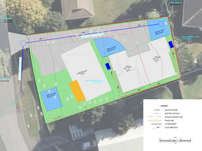 Complete Drainage Design and Drawing Package