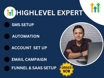 Highlevel Sales Funnel GHL Automation, GHL Website Gohighlevel Landing page