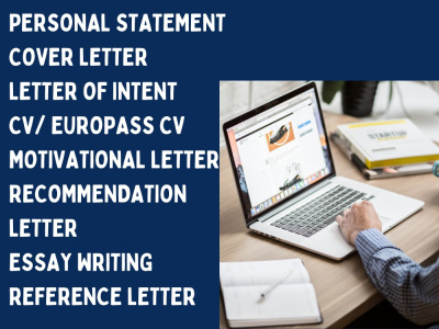 Professional CV/Cover letter/Resume/ Personal Statment/LOR (ProofRead+Edit)