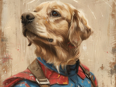 A cute custom Pet Portrait of your Pet