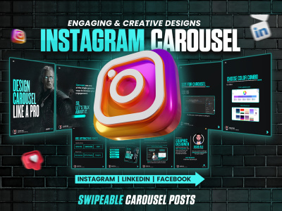 Creative Instagram Carousel Post Design | Social Media Carousel Post Design