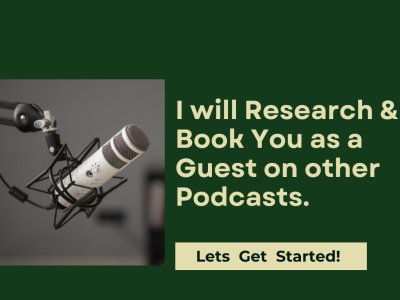 Booked as a guest on Podcast Shows of your Niche