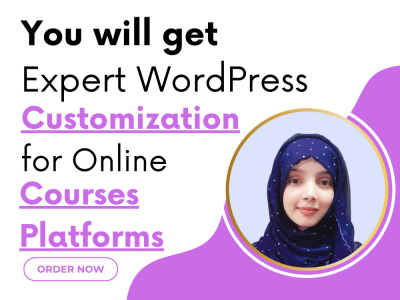 Expert WordPress Customization for Online Courses Platforms | Upwork