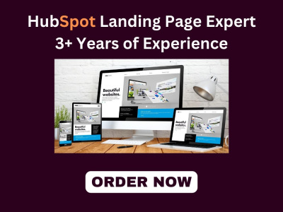 Hubspot landing page CMS, CRM, HubSpot Form