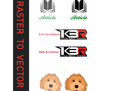 Manual Vector tracing, Raster to Vector, Logo Recreate, Vectorize Logo