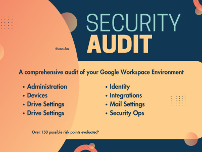 Comprehensive Google Workspace Security Audit