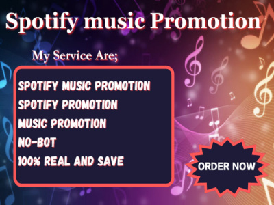 Organic Spotify music promotion and USA Spotify music promotion