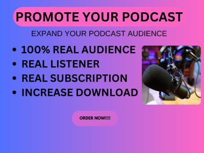 Organic podcast promotion to grow new audiences globally