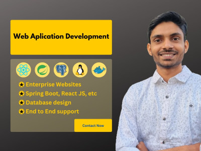 Website developed using spring boot, and react js | Upwork