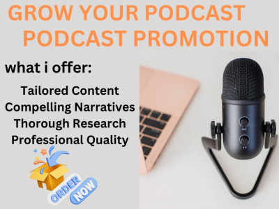 Promote your podcast to increase your audience and downloads