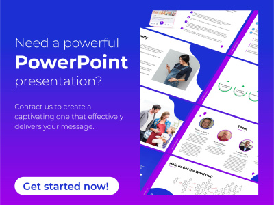 A great PowerPoint presentation that will effectively convey your message