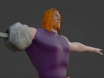 Game ready 3D character for your game