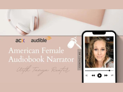 An American English Female Narrated book at ACX standards