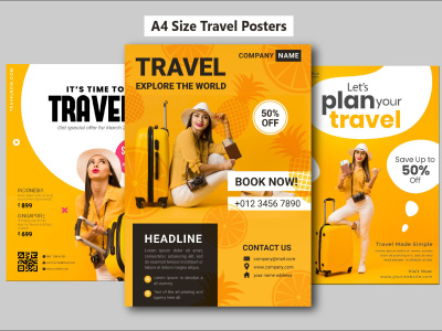 An impactful and eye-catching travel poster design
