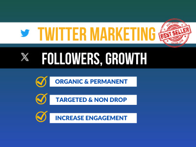 Twitter Organic Followers, Twitter Growth, Twitter Marketing