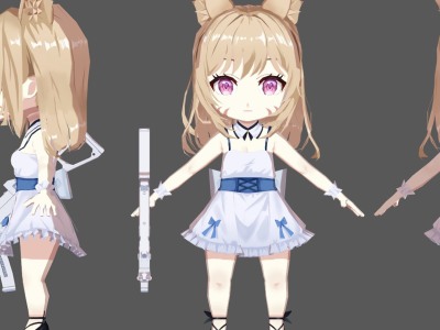 3d anime style modeling