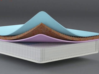 High fashion 3D mattress animation 3D bed design 3D video for you product